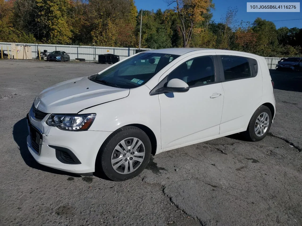 2020 Chevrolet Sonic VIN: 1G1JG6SB6L4116276 Lot: 75855404