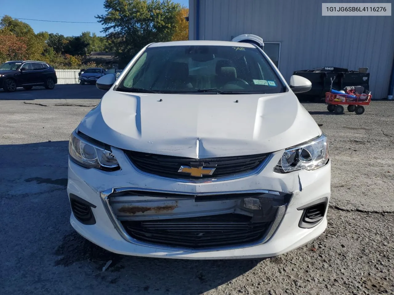 2020 Chevrolet Sonic VIN: 1G1JG6SB6L4116276 Lot: 75855404