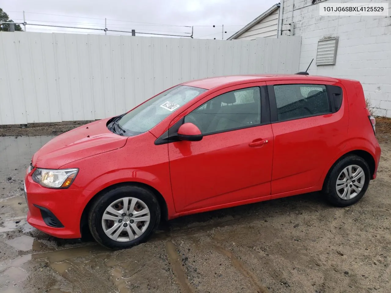 2020 Chevrolet Sonic VIN: 1G1JG6SBXL4125529 Lot: 79946174