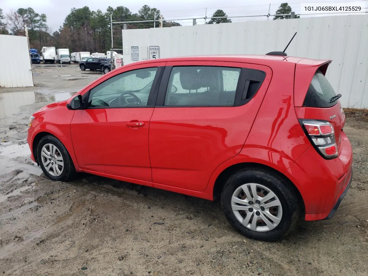 2020 Chevrolet Sonic VIN: 1G1JG6SBXL4125529 Lot: 79946174