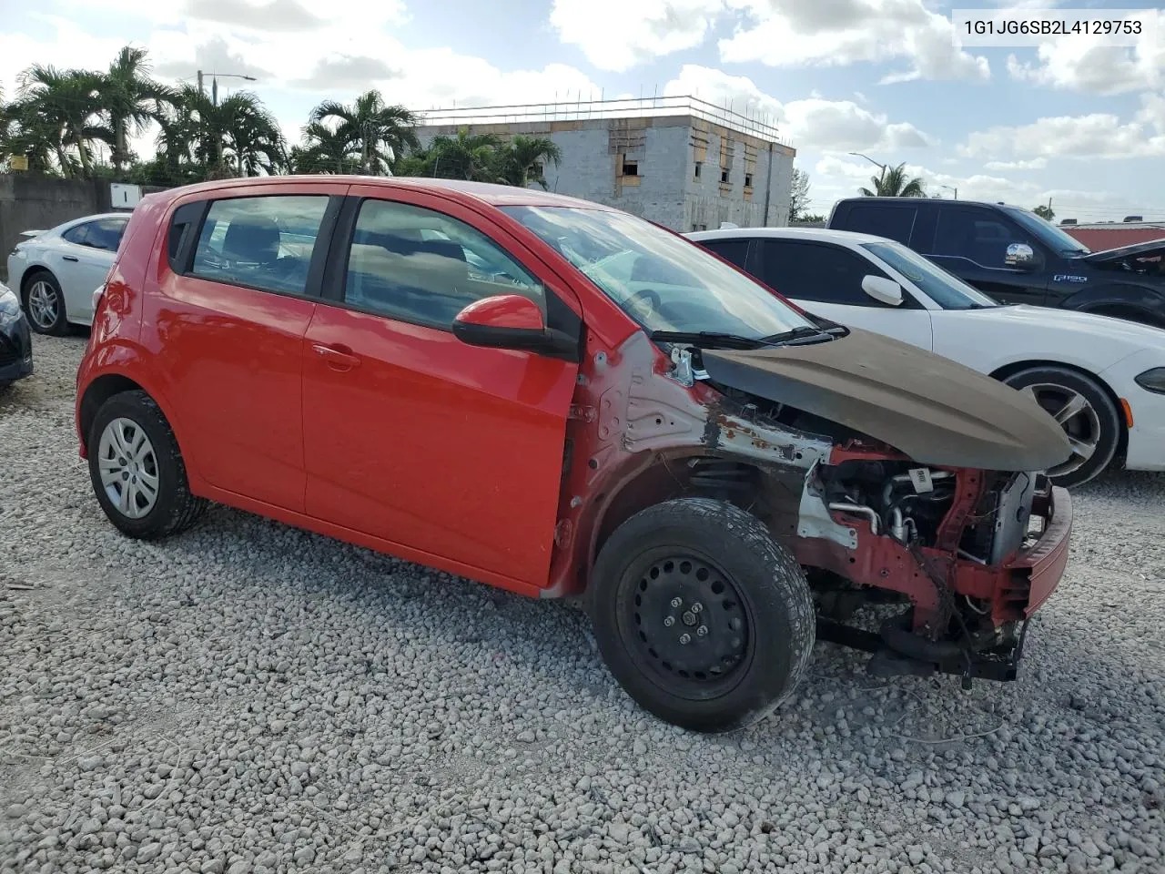 2020 Chevrolet Sonic VIN: 1G1JG6SB2L4129753 Lot: 80572304