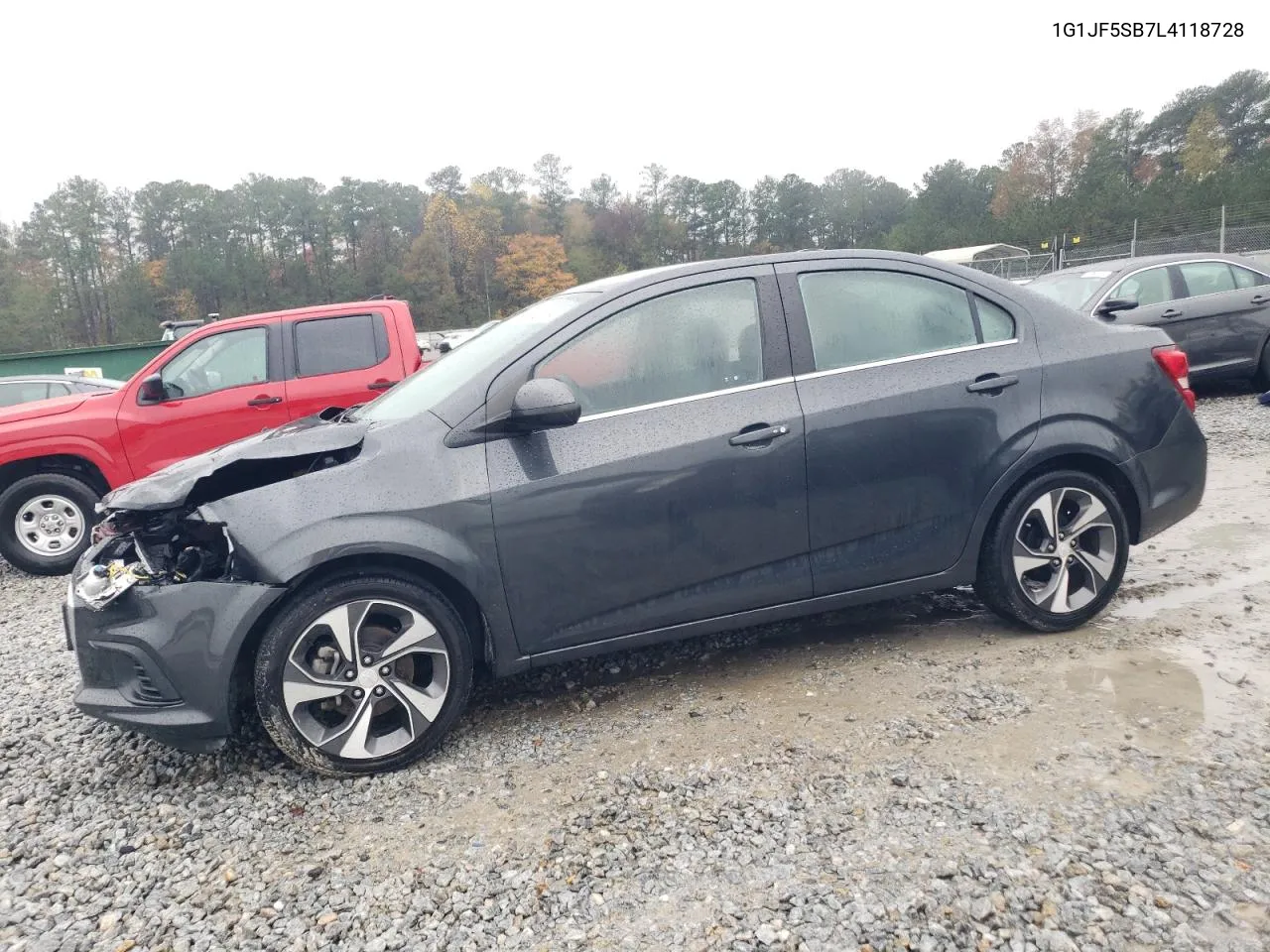 2020 Chevrolet Sonic Premier VIN: 1G1JF5SB7L4118728 Lot: 81320084