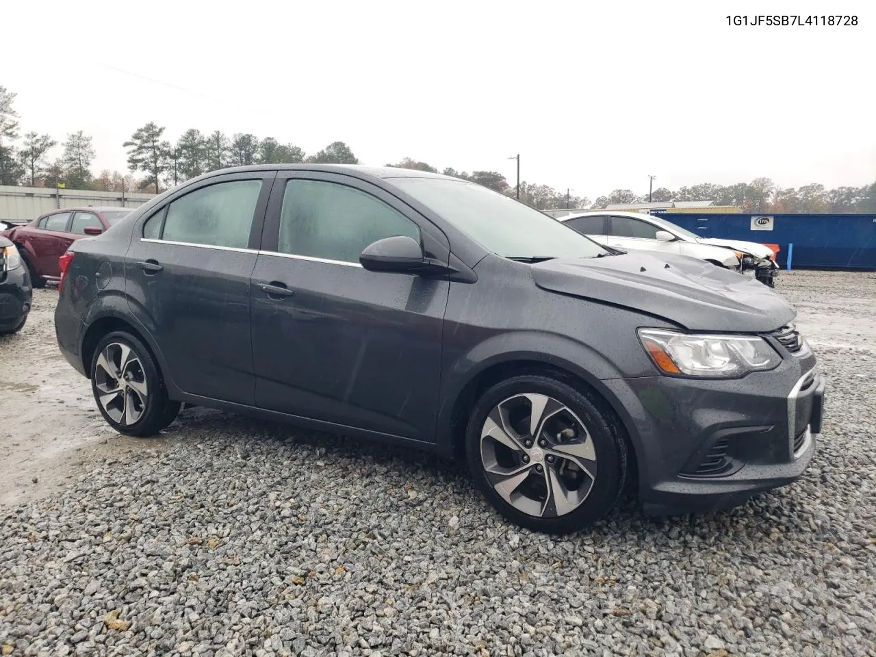 2020 Chevrolet Sonic Premier VIN: 1G1JF5SB7L4118728 Lot: 81320084