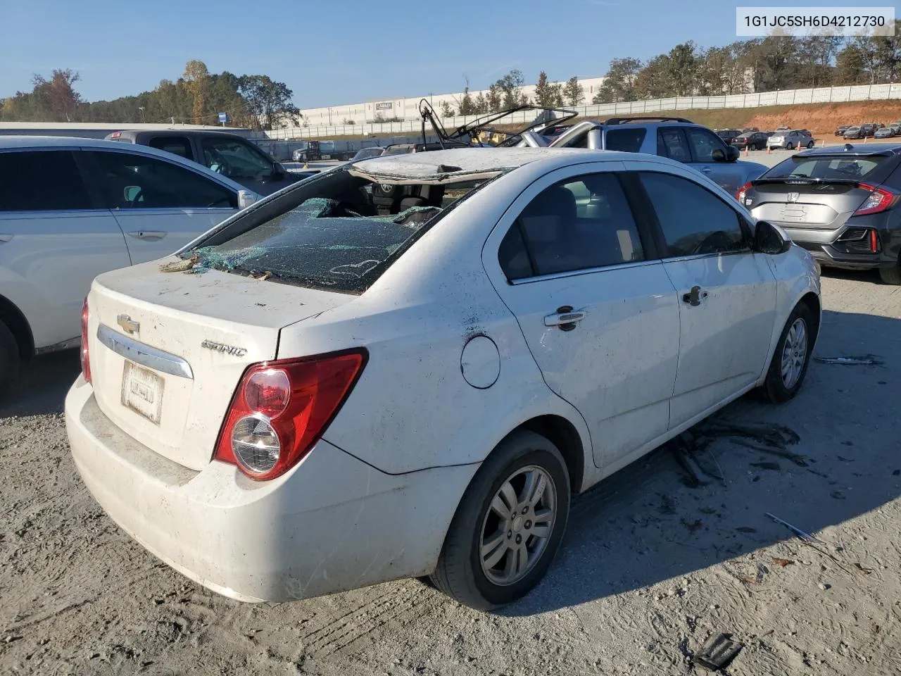 2025 Chevrolet Sonic Lt VIN: 1G1JC5SH6D4212730 Lot: 76794874