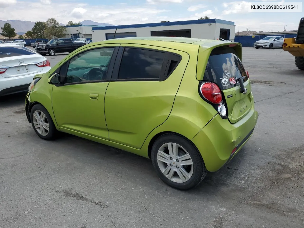 2013 Chevrolet Spark 1Lt VIN: KL8CD6S98DC619541 Lot: 64216514