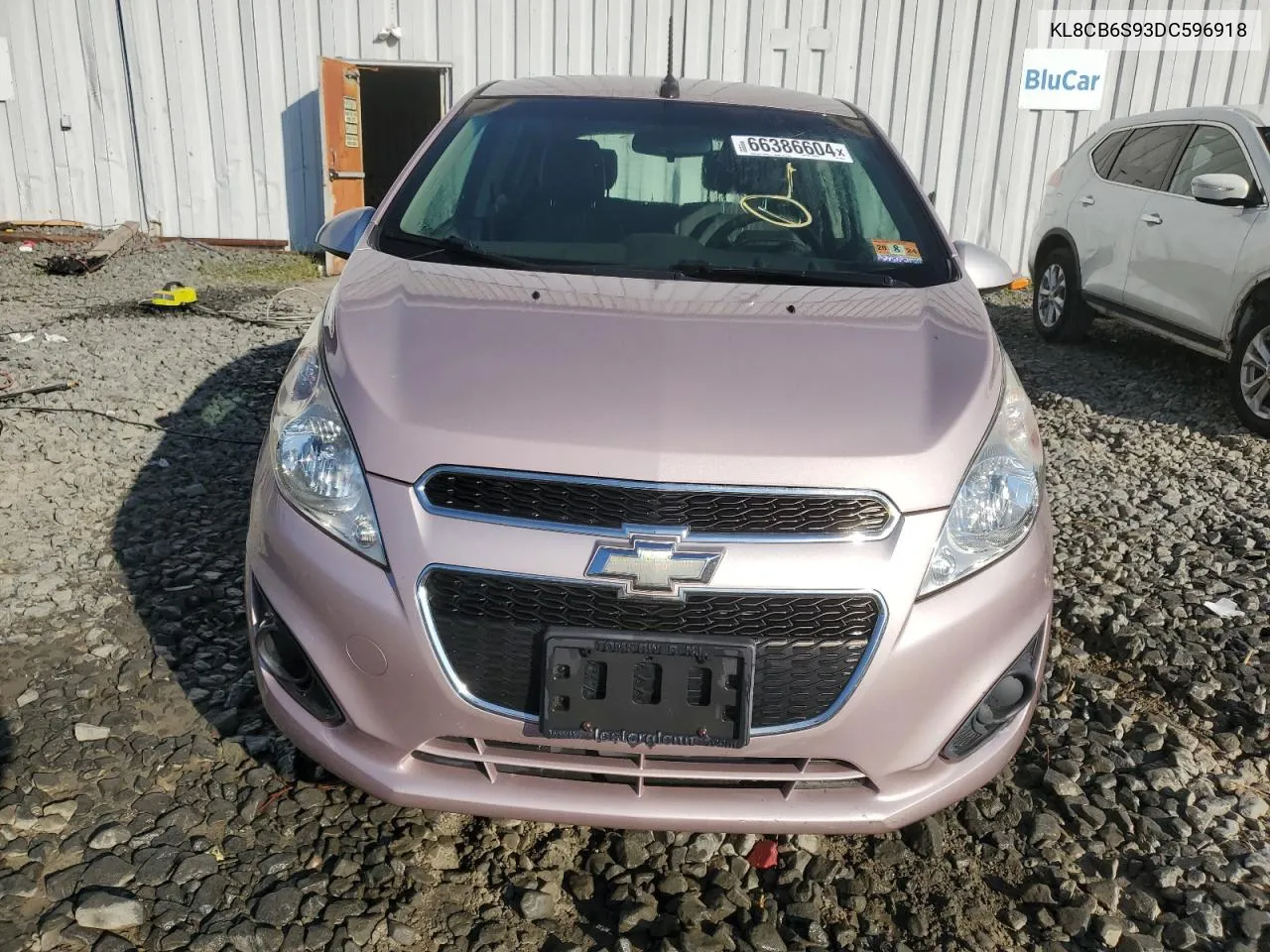 2013 Chevrolet Spark Ls VIN: KL8CB6S93DC596918 Lot: 66386604