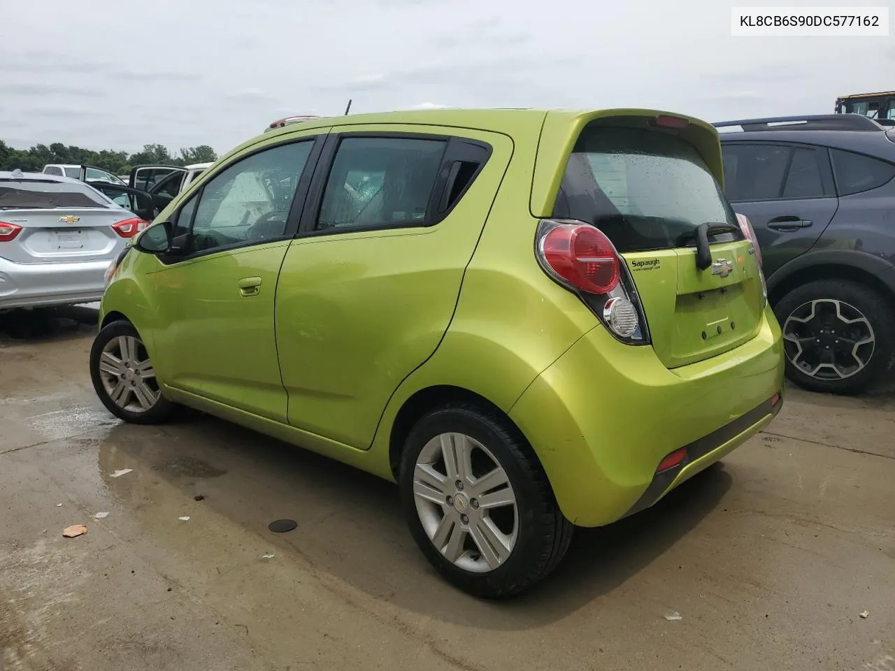 2013 Chevrolet Spark Ls VIN: KL8CB6S90DC577162 Lot: 67322874