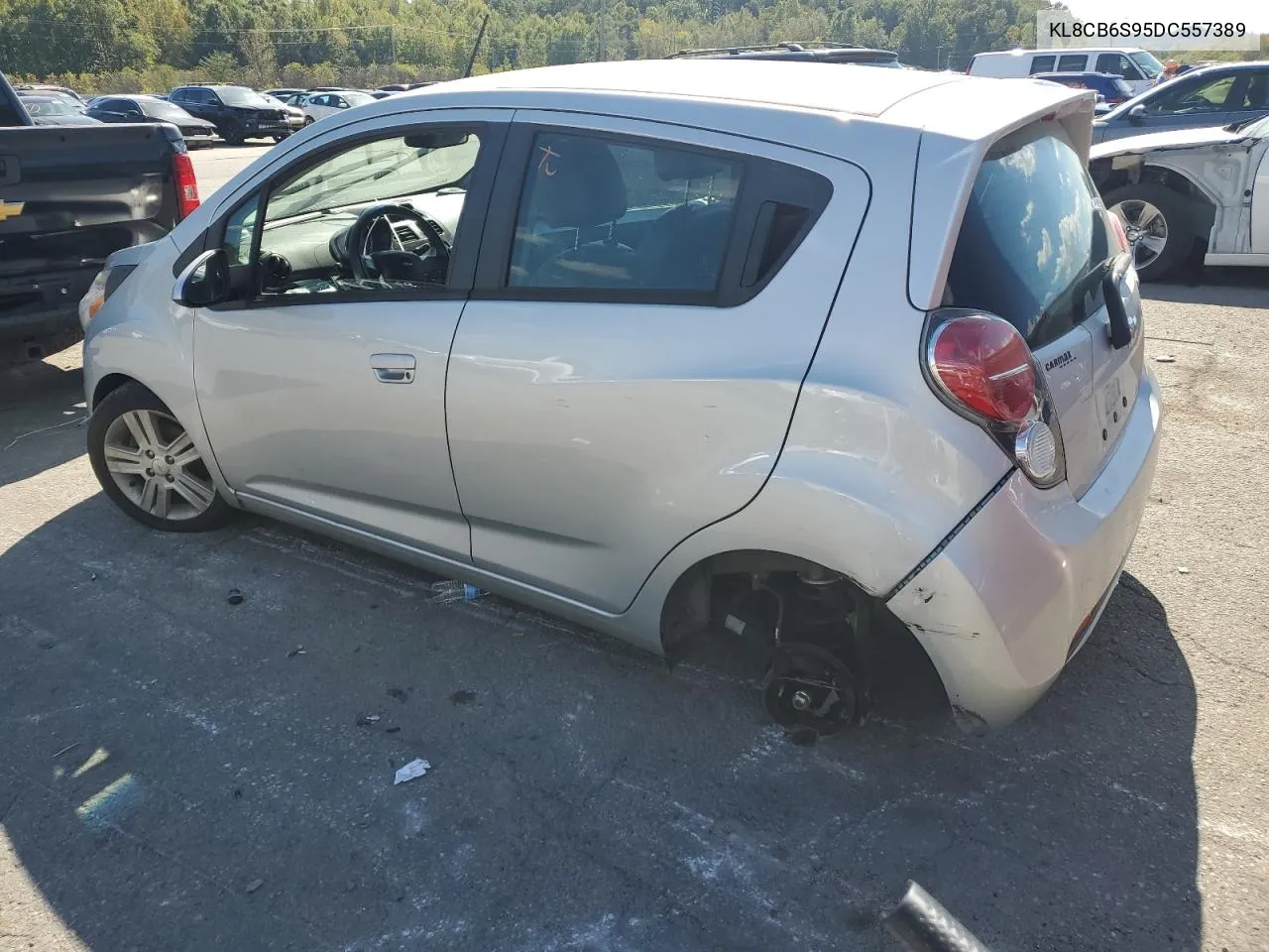 2013 Chevrolet Spark Ls VIN: KL8CB6S95DC557389 Lot: 68097673