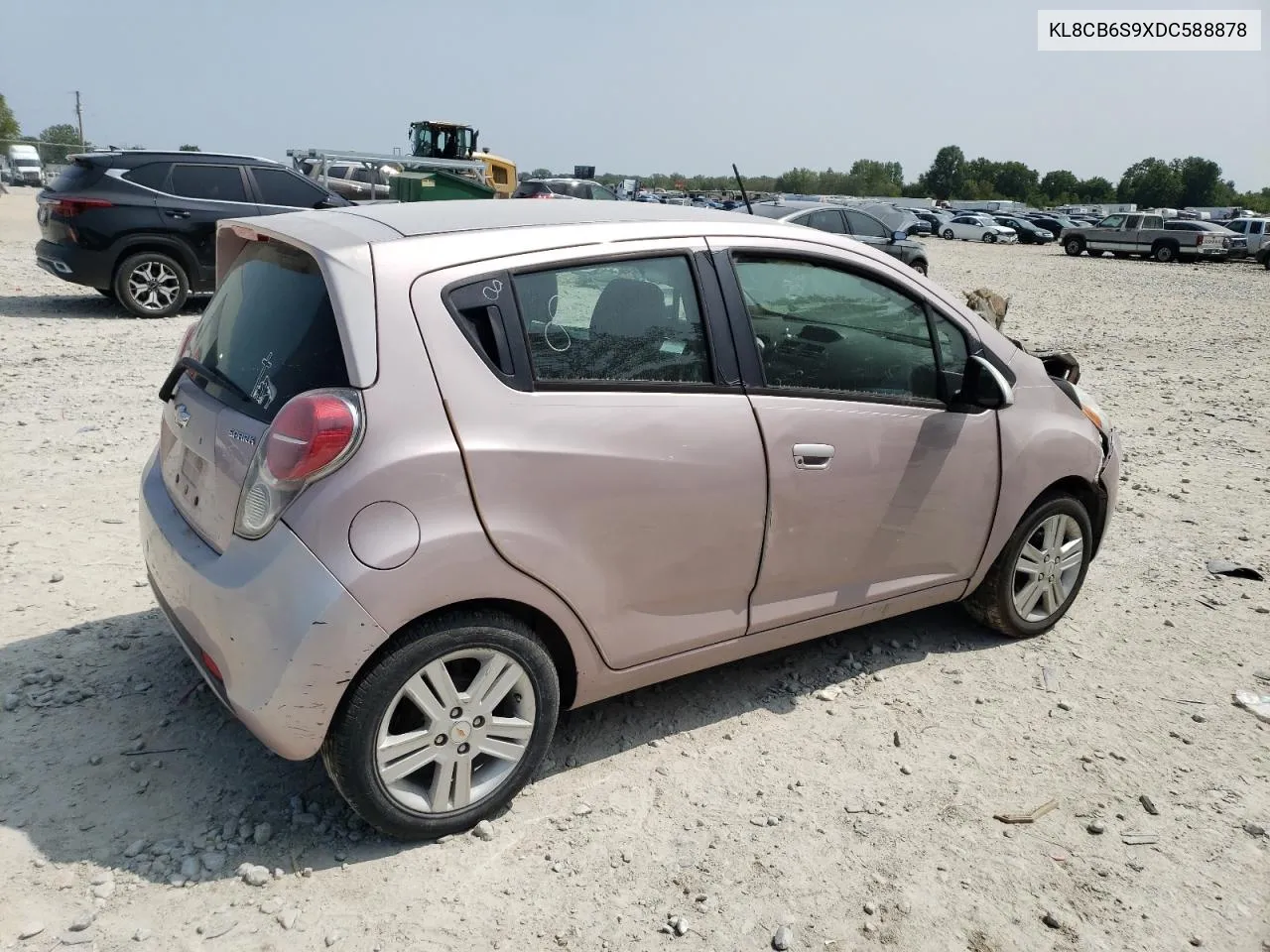 2013 Chevrolet Spark Ls VIN: KL8CB6S9XDC588878 Lot: 68542104