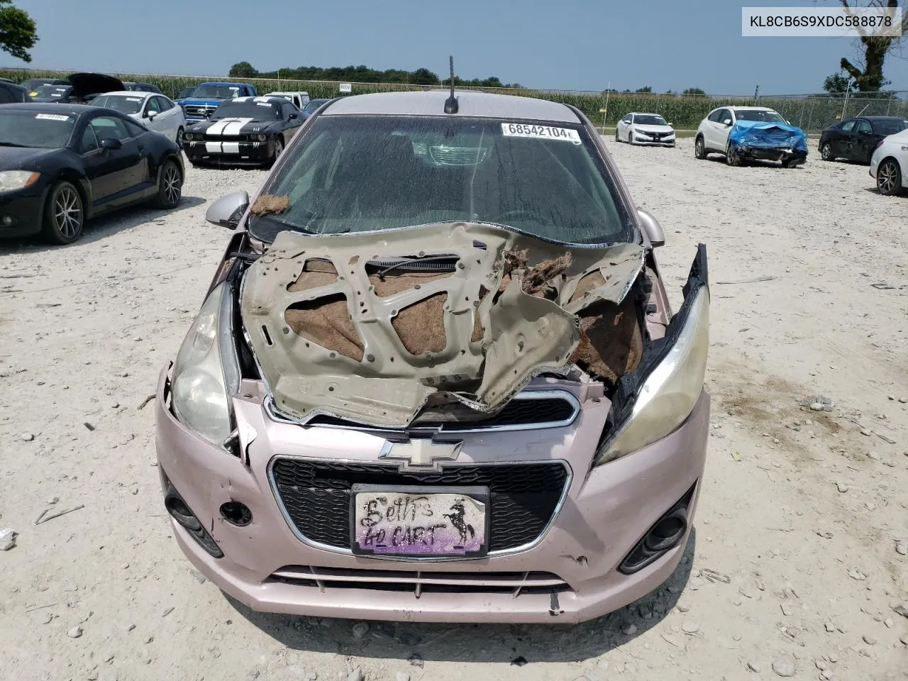 2013 Chevrolet Spark Ls VIN: KL8CB6S9XDC588878 Lot: 68542104