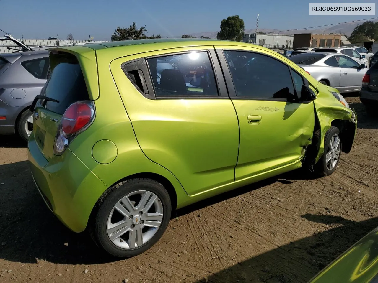 KL8CD6S91DC569033 2013 Chevrolet Spark 1Lt