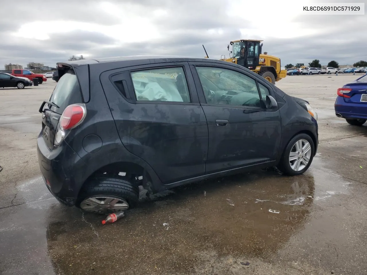 2013 Chevrolet Spark 1Lt VIN: KL8CD6S91DC571929 Lot: 70988274