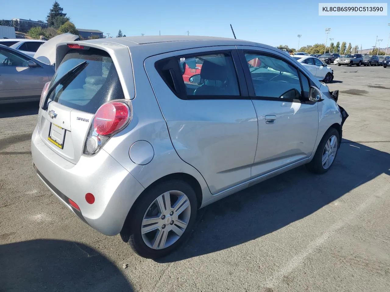 2013 Chevrolet Spark Ls VIN: KL8CB6S99DC513590 Lot: 71019474