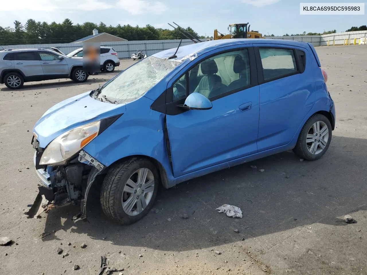 2013 Chevrolet Spark Ls VIN: KL8CA6S95DC595983 Lot: 71055764