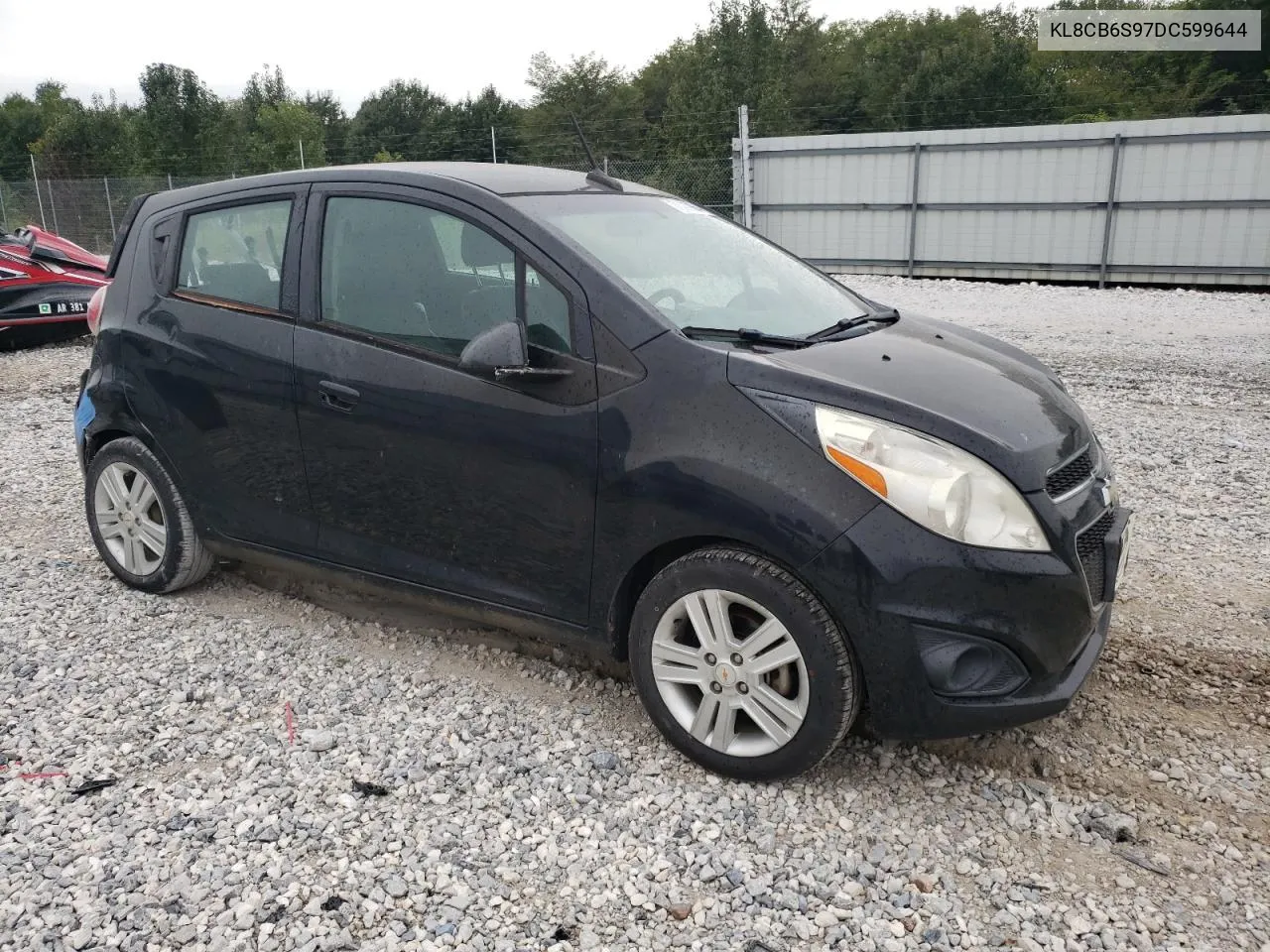 2013 Chevrolet Spark Ls VIN: KL8CB6S97DC599644 Lot: 71430964