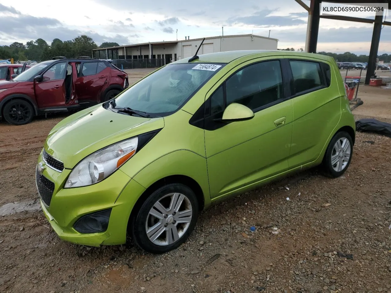 2013 Chevrolet Spark 1Lt VIN: KL8CD6S90DC506294 Lot: 71584874