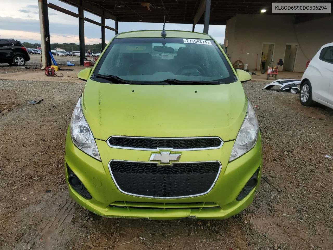 2013 Chevrolet Spark 1Lt VIN: KL8CD6S90DC506294 Lot: 71584874