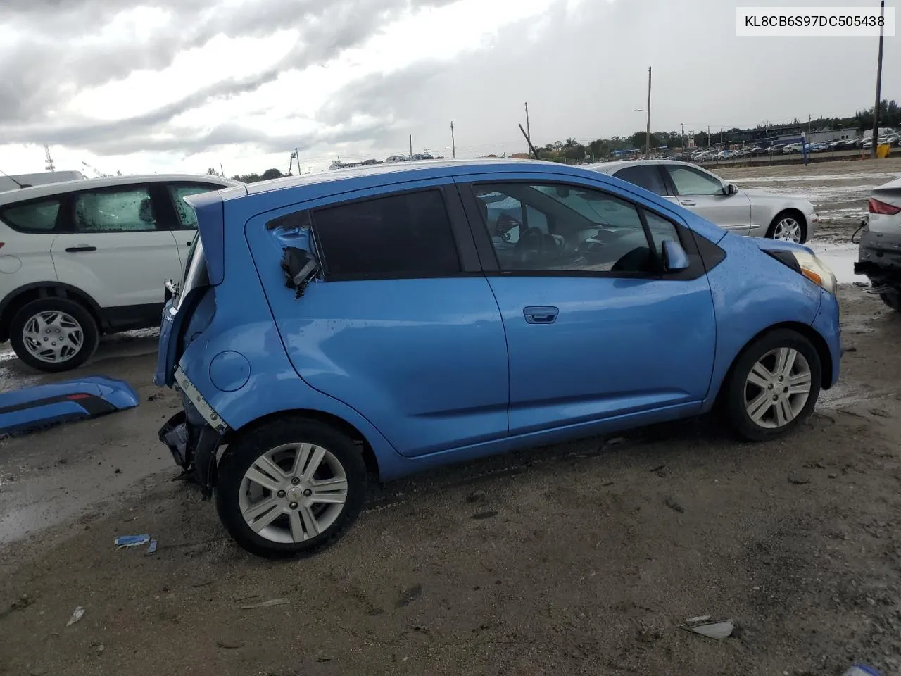 2013 Chevrolet Spark Ls VIN: KL8CB6S97DC505438 Lot: 71616484