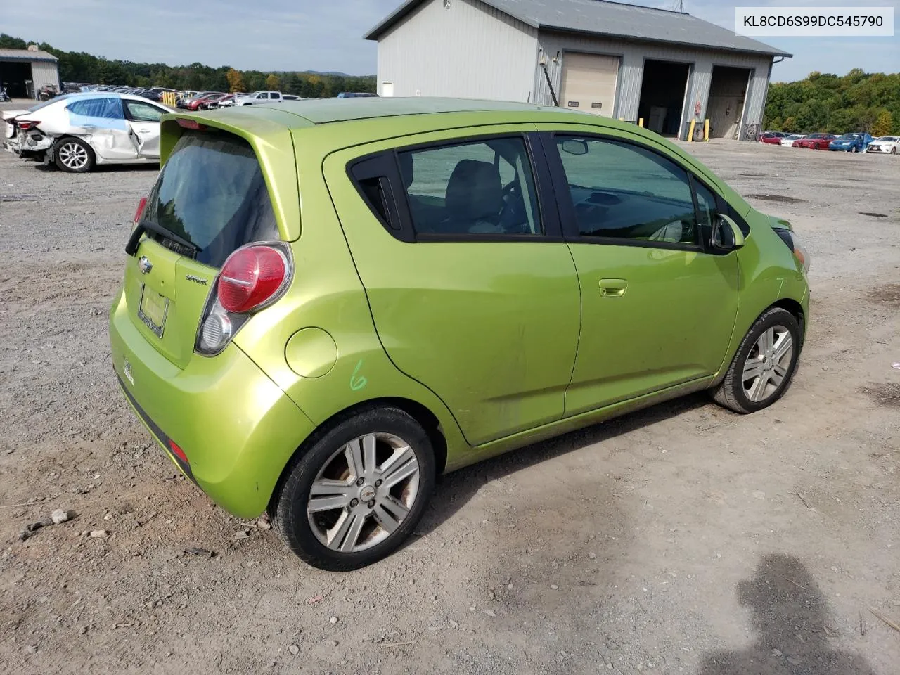 2013 Chevrolet Spark 1Lt VIN: KL8CD6S99DC545790 Lot: 72403084