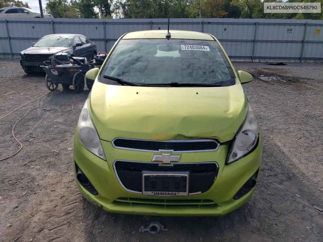 2013 Chevrolet Spark 1Lt VIN: KL8CD6S99DC545790 Lot: 72403084