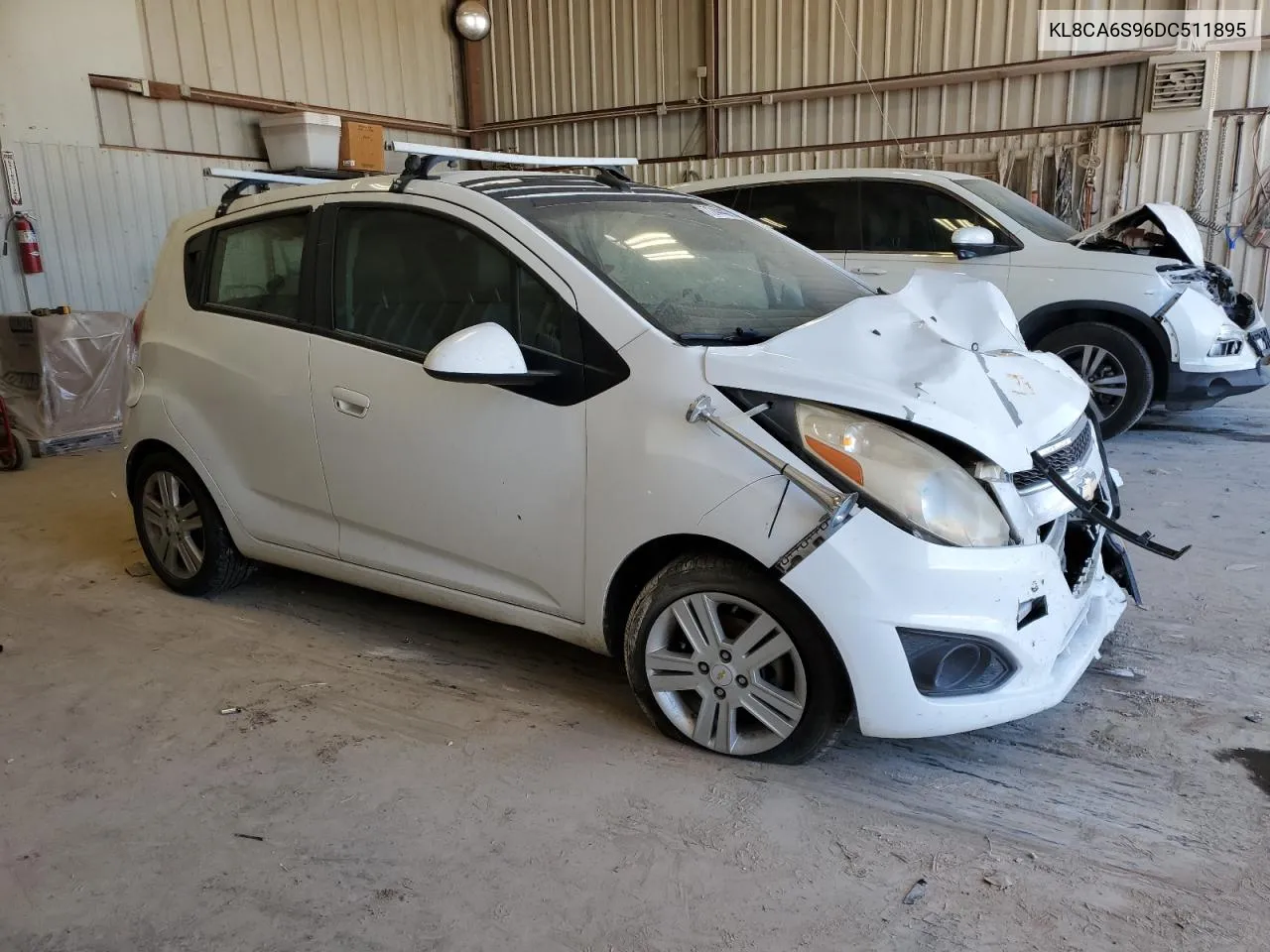 2013 Chevrolet Spark Ls VIN: KL8CA6S96DC511895 Lot: 72444674