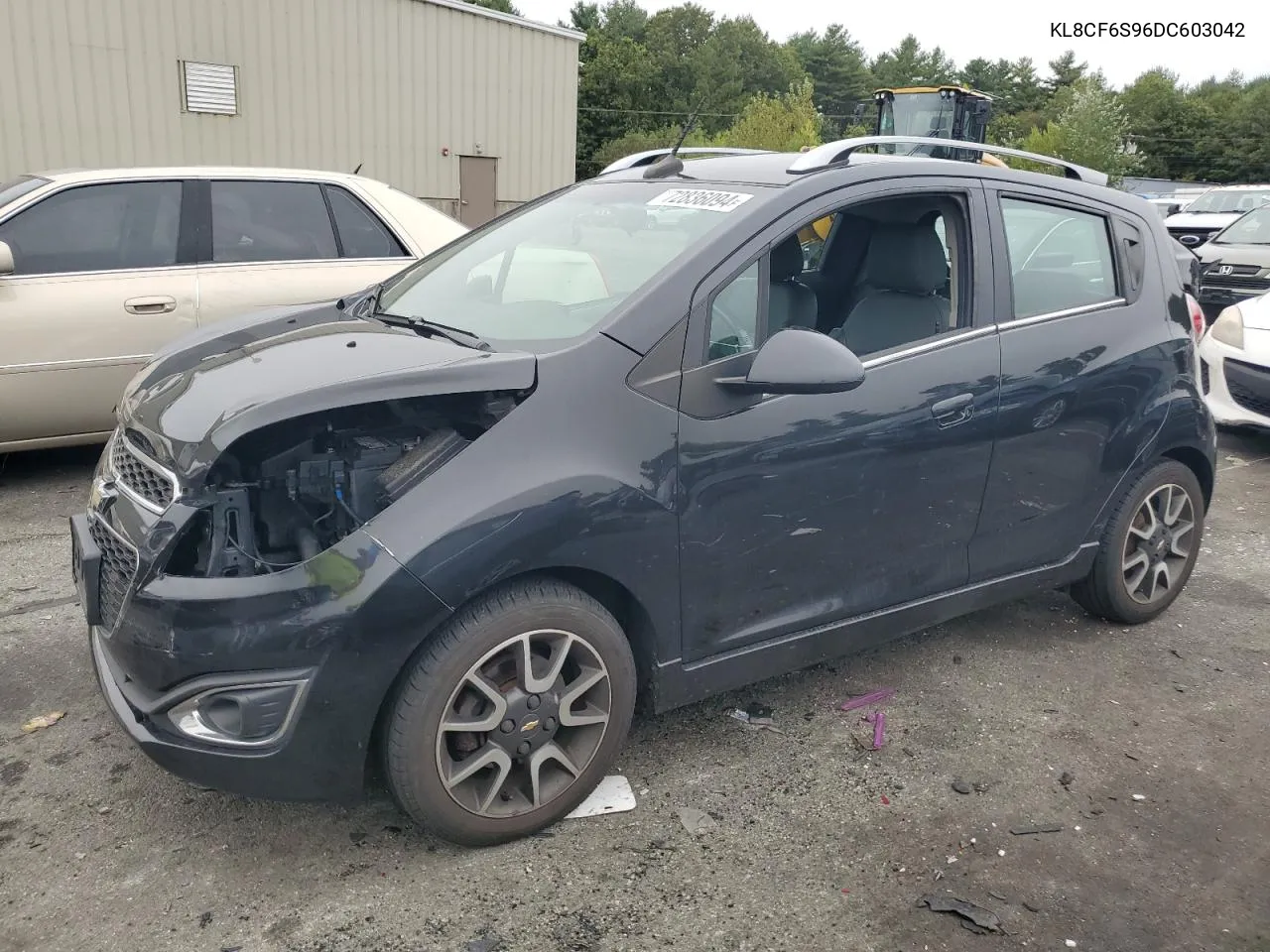 2013 Chevrolet Spark 2Lt VIN: KL8CF6S96DC603042 Lot: 72836094