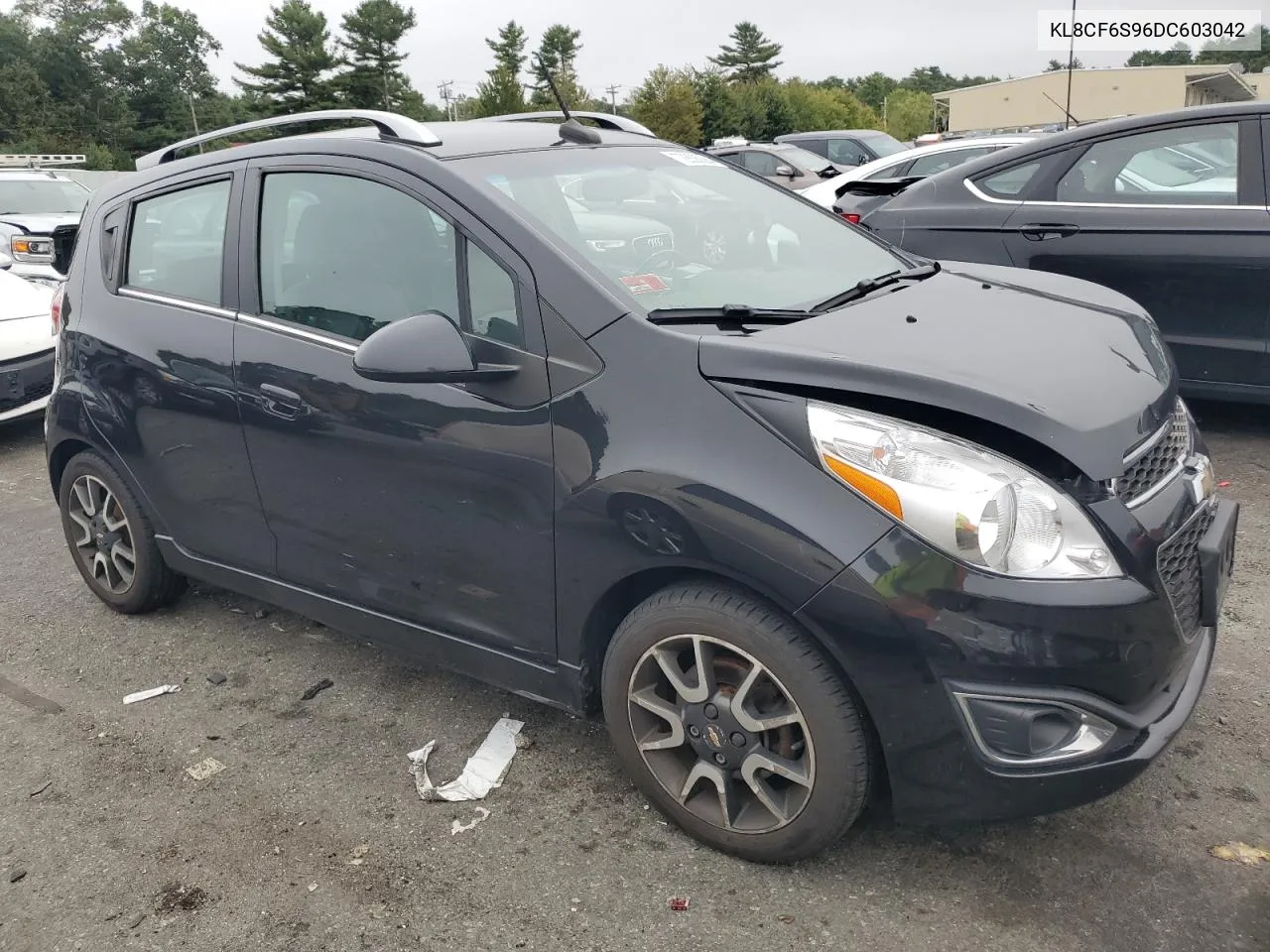 2013 Chevrolet Spark 2Lt VIN: KL8CF6S96DC603042 Lot: 72836094