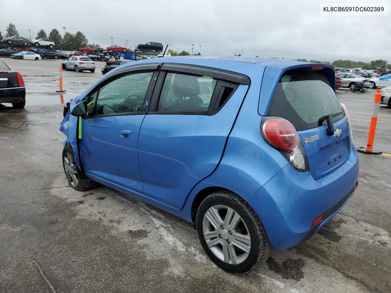 2013 Chevrolet Spark Ls VIN: KL8CB6S91DC602389 Lot: 72946424