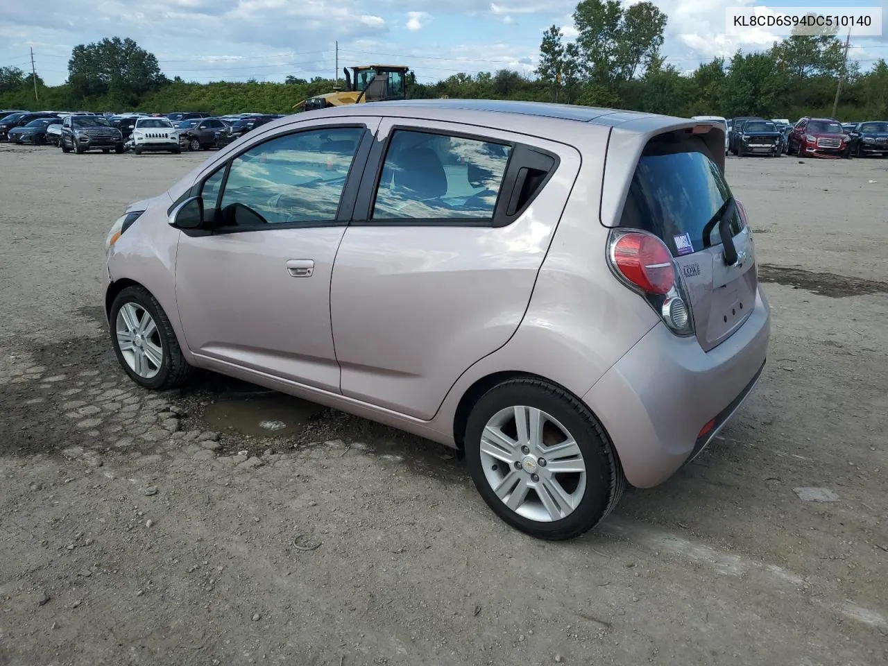 2013 Chevrolet Spark 1Lt VIN: KL8CD6S94DC510140 Lot: 73188644