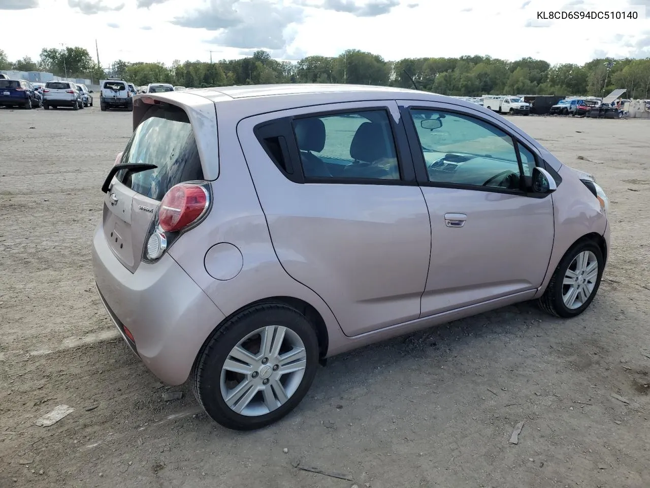 2013 Chevrolet Spark 1Lt VIN: KL8CD6S94DC510140 Lot: 73188644