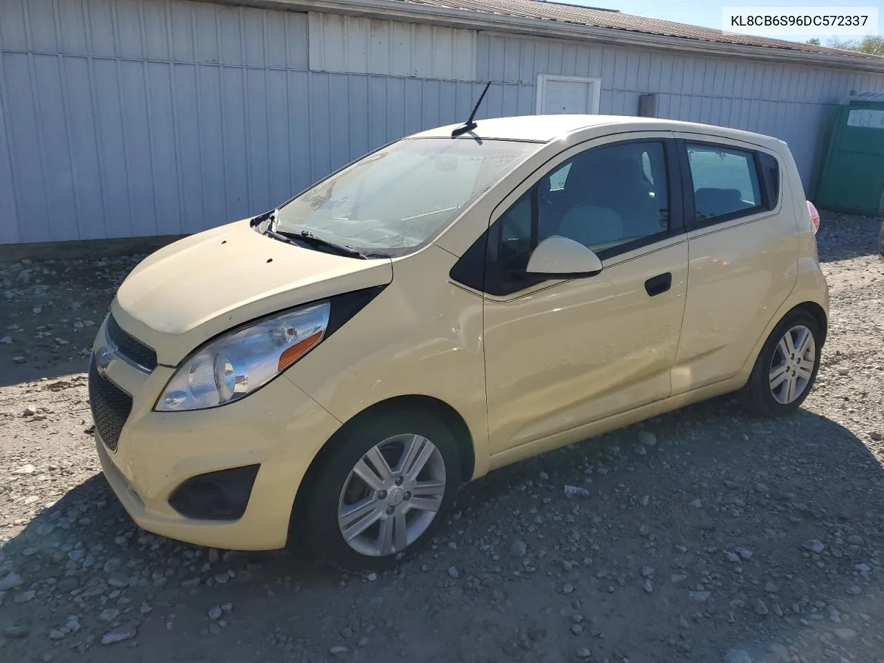 2013 Chevrolet Spark Ls VIN: KL8CB6S96DC572337 Lot: 73234184