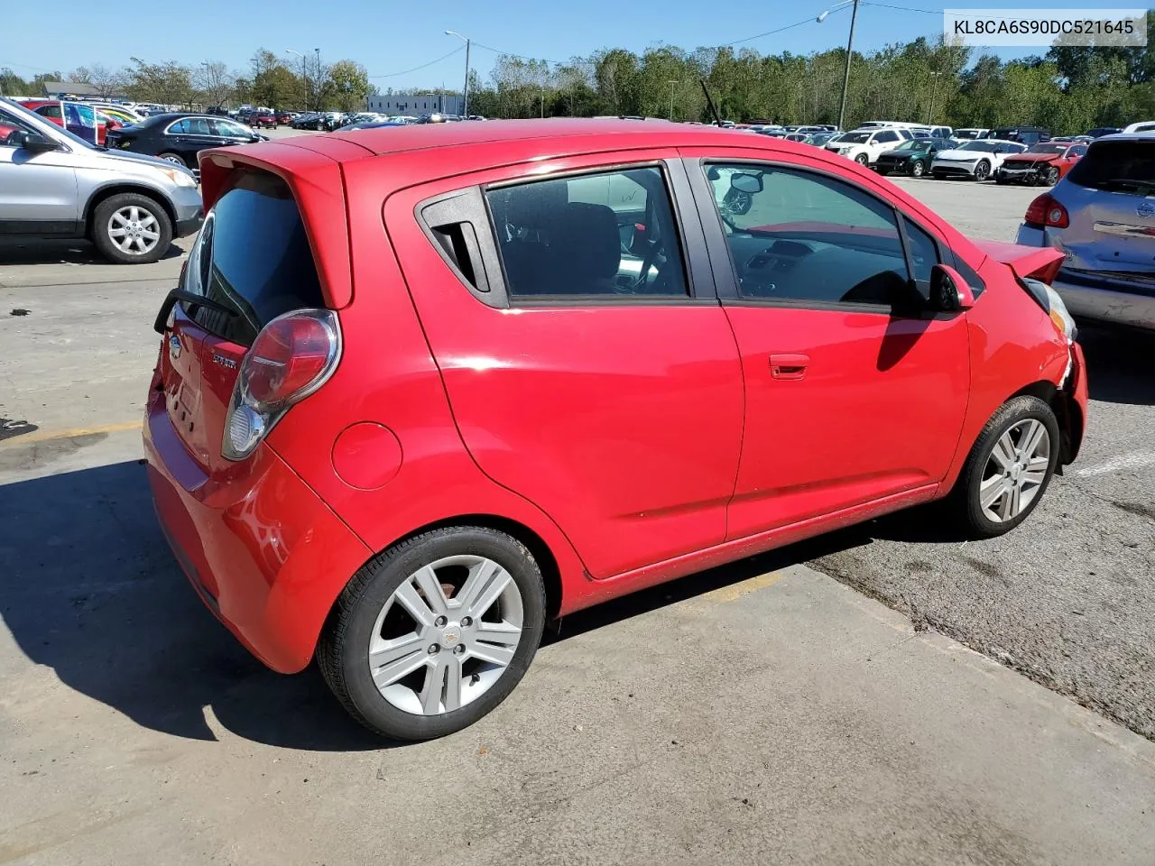 2013 Chevrolet Spark Ls VIN: KL8CA6S90DC521645 Lot: 74328844