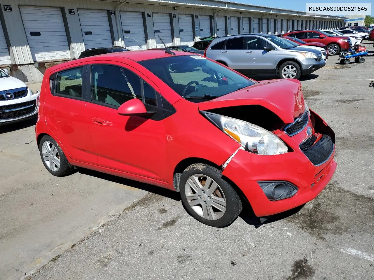 2013 Chevrolet Spark Ls VIN: KL8CA6S90DC521645 Lot: 74328844