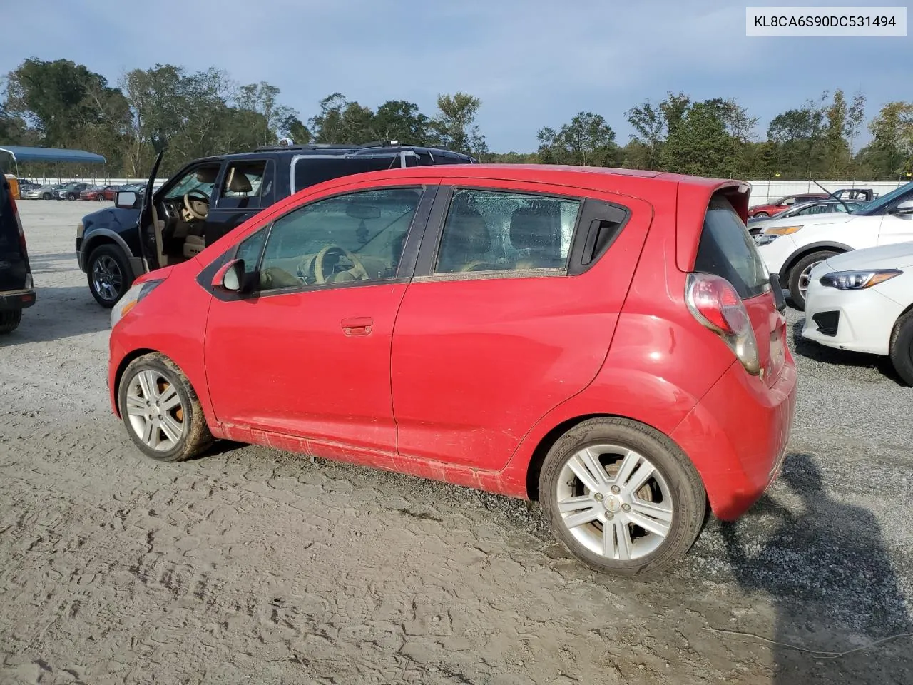 2013 Chevrolet Spark Ls VIN: KL8CA6S90DC531494 Lot: 74364714