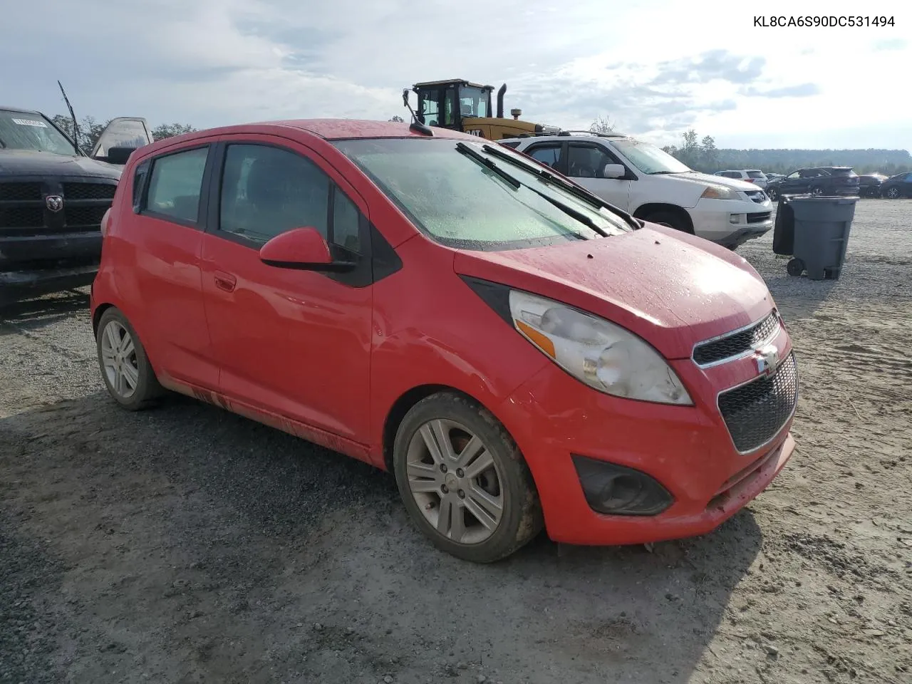 KL8CA6S90DC531494 2013 Chevrolet Spark Ls