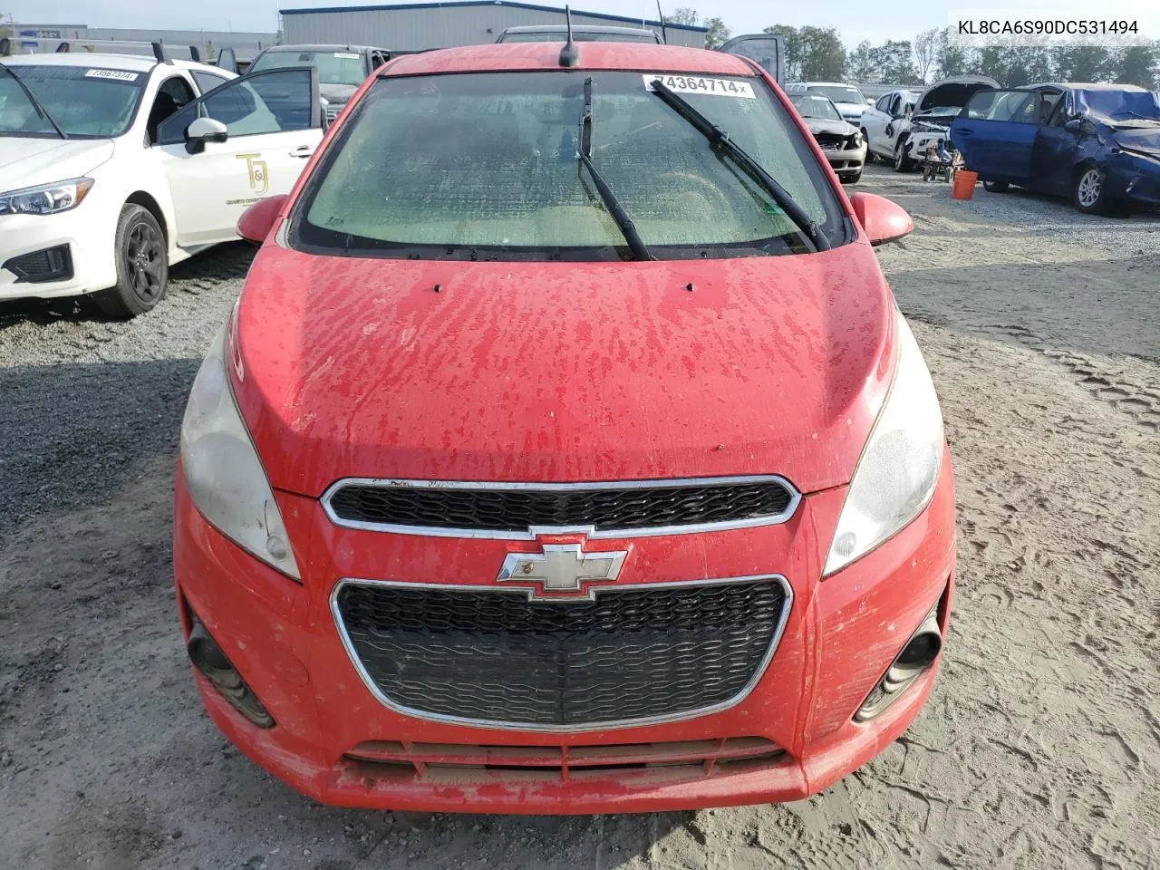 KL8CA6S90DC531494 2013 Chevrolet Spark Ls