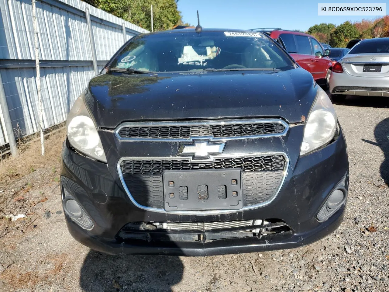 2013 Chevrolet Spark 1Lt VIN: KL8CD6S9XDC523796 Lot: 74512884