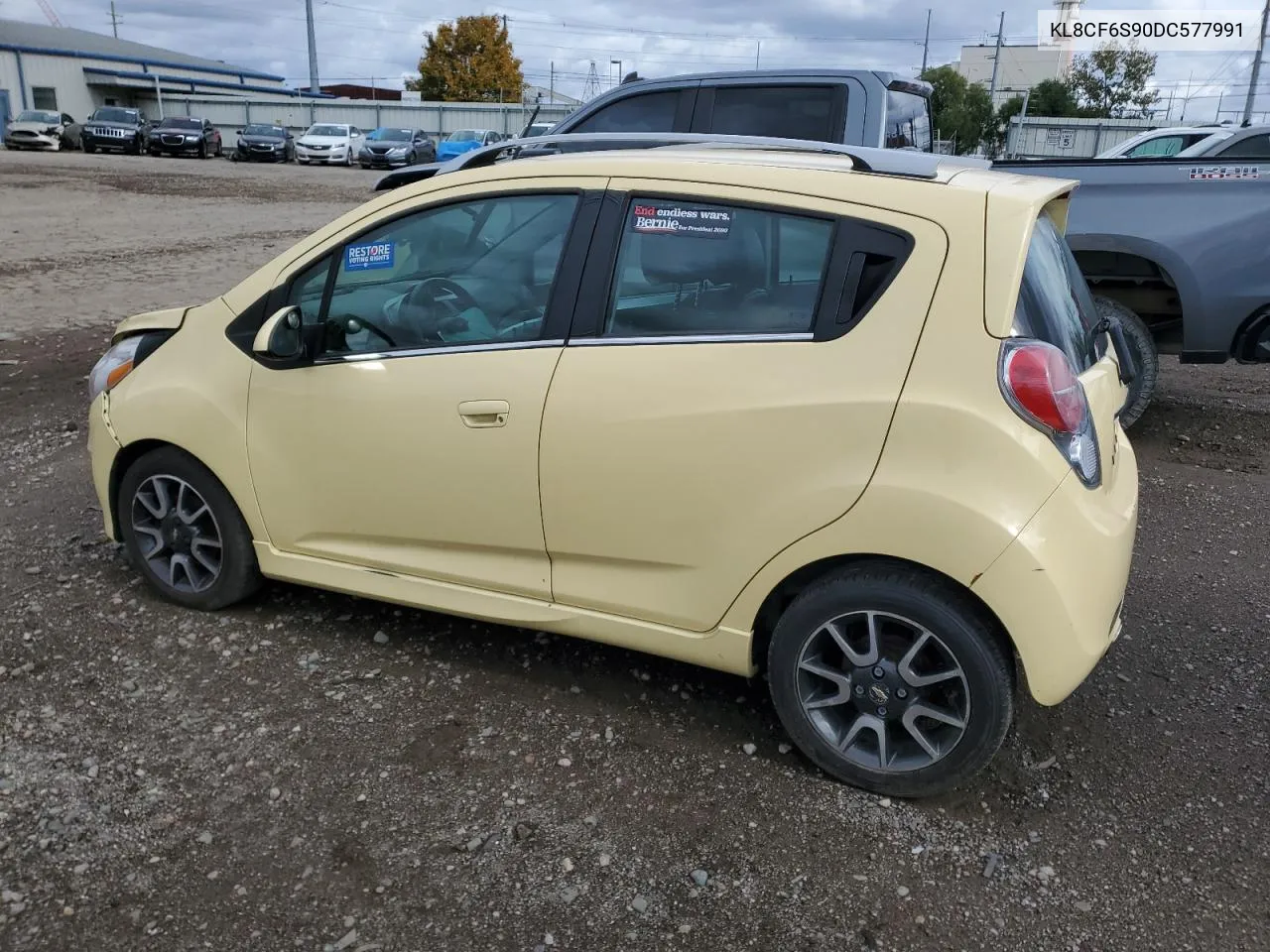 2013 Chevrolet Spark 2Lt VIN: KL8CF6S90DC577991 Lot: 75251854