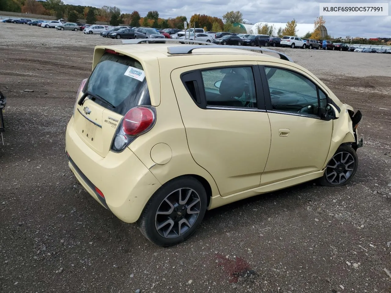 2013 Chevrolet Spark 2Lt VIN: KL8CF6S90DC577991 Lot: 75251854