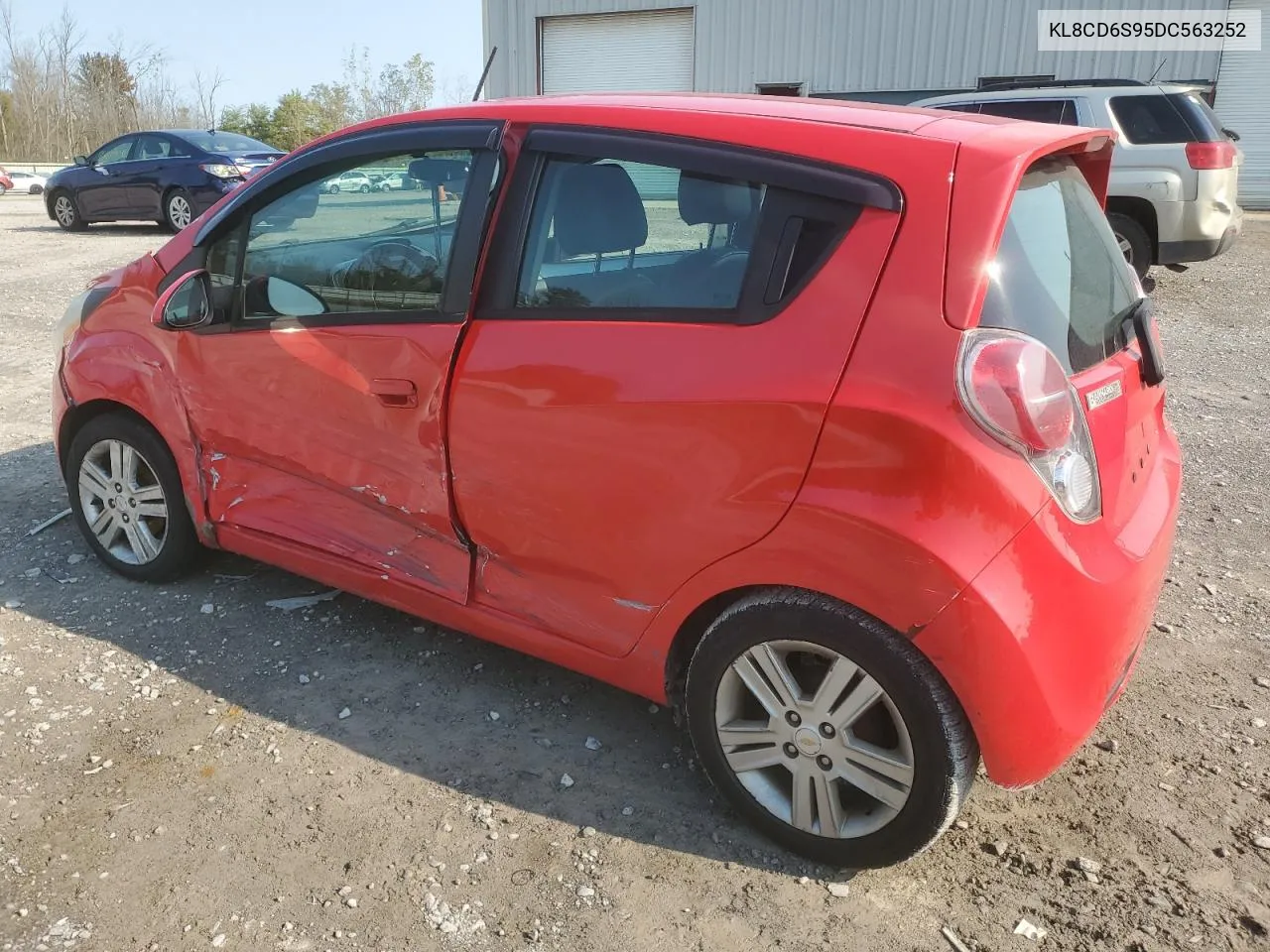 2013 Chevrolet Spark 1Lt VIN: KL8CD6S95DC563252 Lot: 75456304