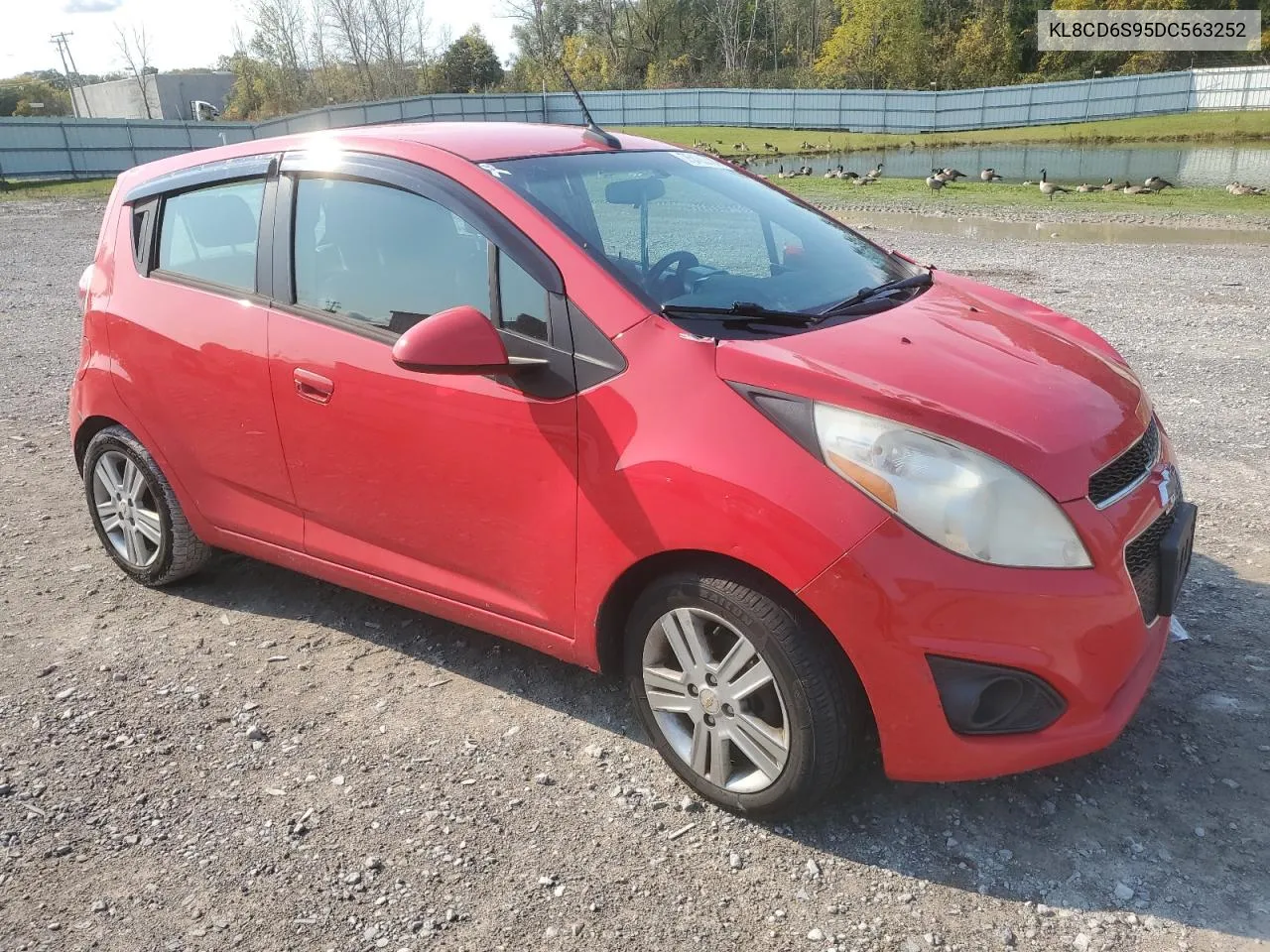 2013 Chevrolet Spark 1Lt VIN: KL8CD6S95DC563252 Lot: 75456304