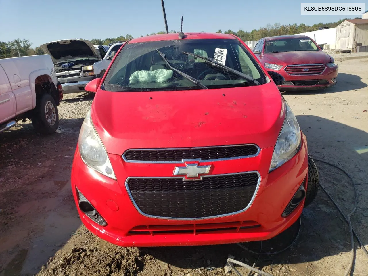 2013 Chevrolet Spark Ls VIN: KL8CB6S95DC618806 Lot: 75539064