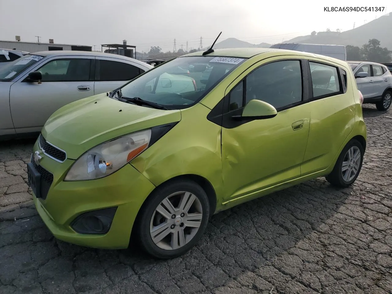 2013 Chevrolet Spark Ls VIN: KL8CA6S94DC541347 Lot: 75567374