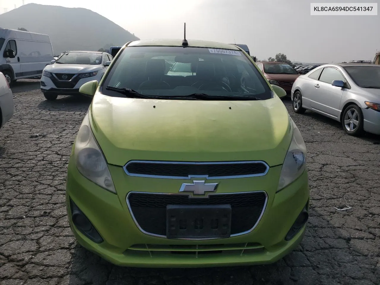 2013 Chevrolet Spark Ls VIN: KL8CA6S94DC541347 Lot: 75567374