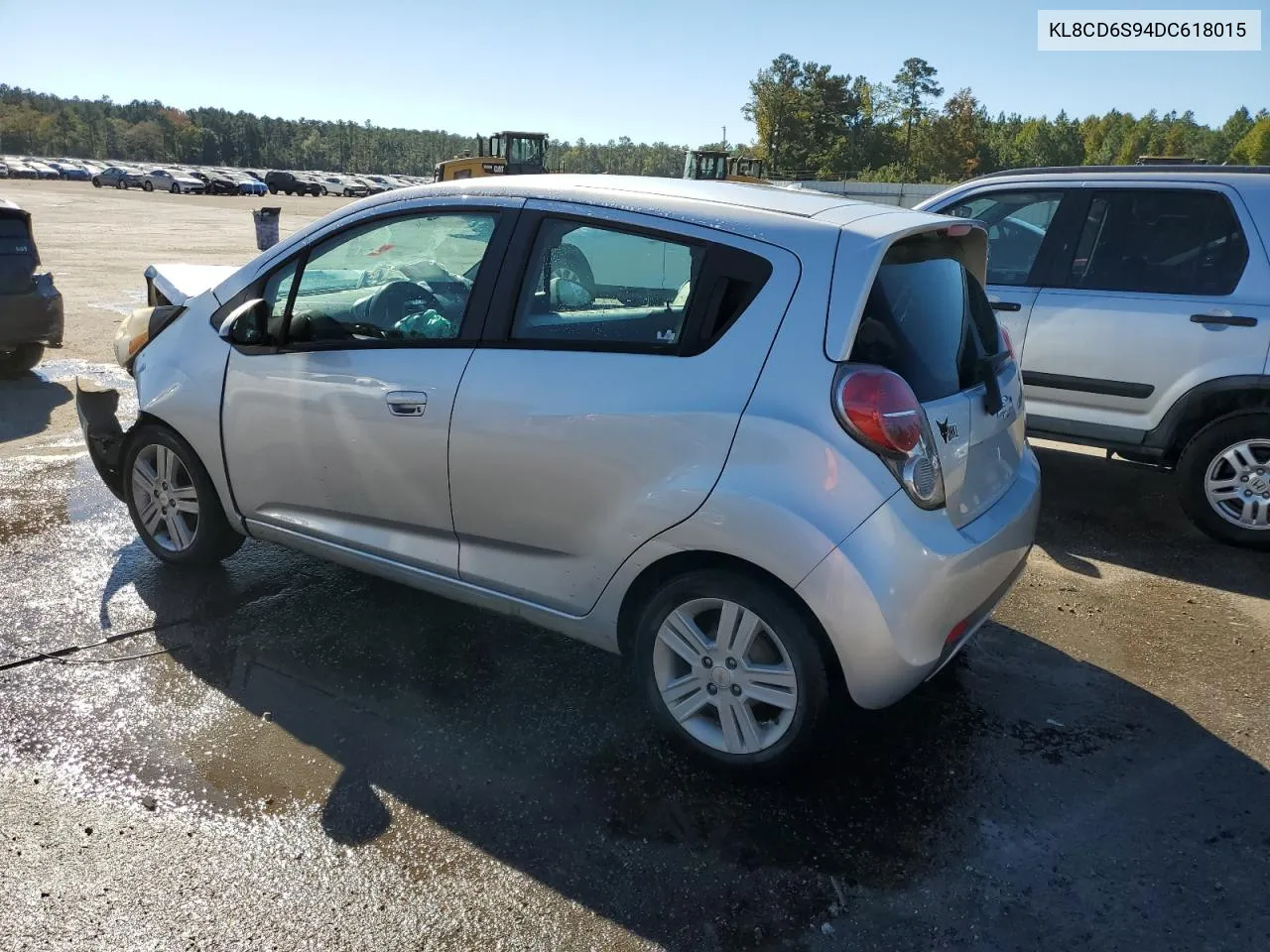 2013 Chevrolet Spark 1Lt VIN: KL8CD6S94DC618015 Lot: 75917564