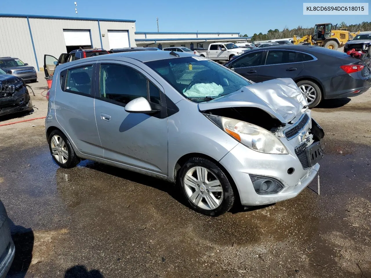 2013 Chevrolet Spark 1Lt VIN: KL8CD6S94DC618015 Lot: 75917564