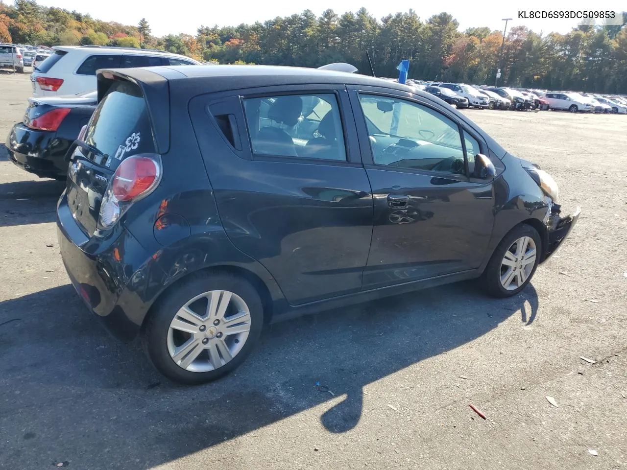 2013 Chevrolet Spark 1Lt VIN: KL8CD6S93DC509853 Lot: 76757254