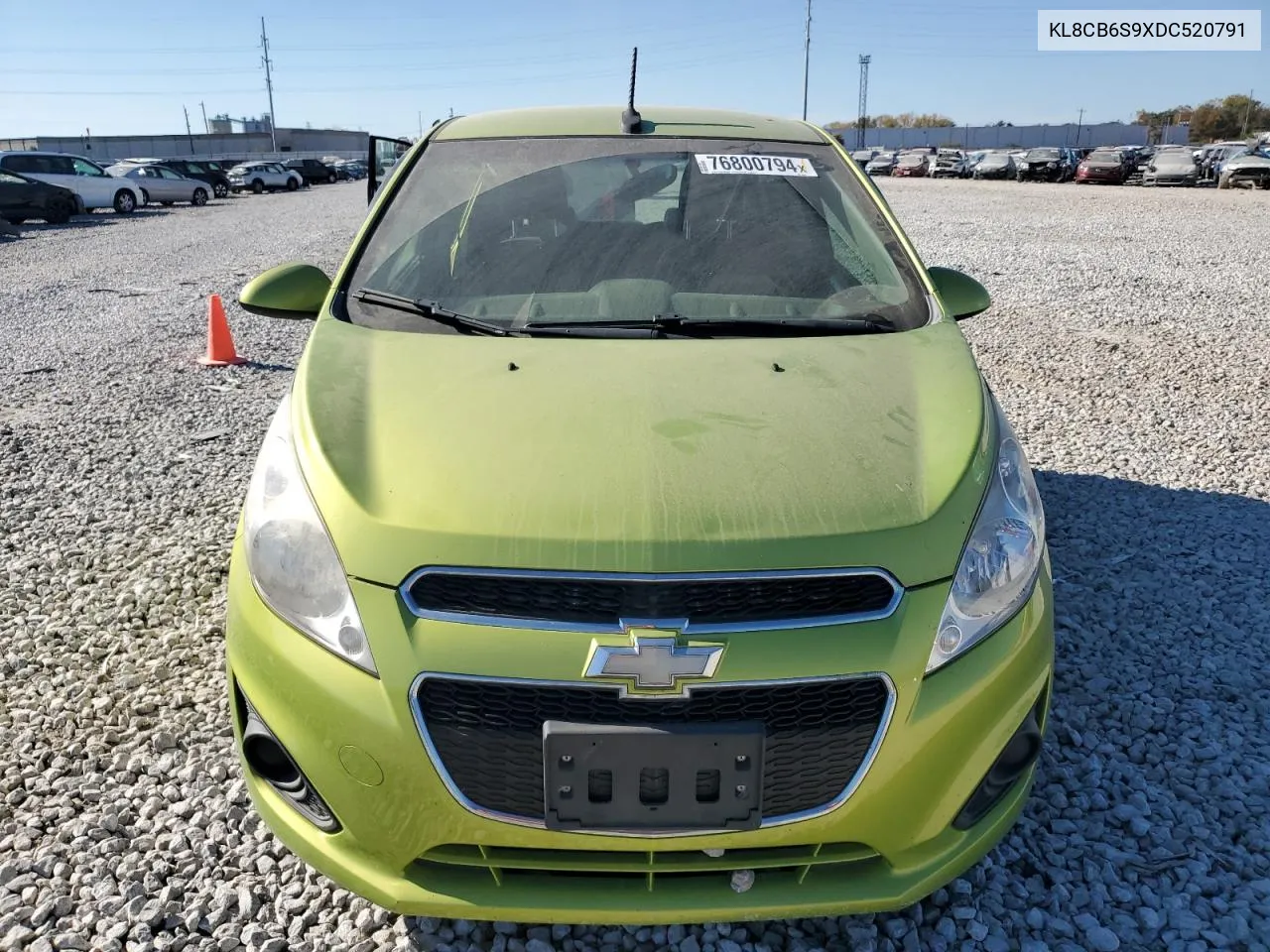 2013 Chevrolet Spark Ls VIN: KL8CB6S9XDC520791 Lot: 76800794