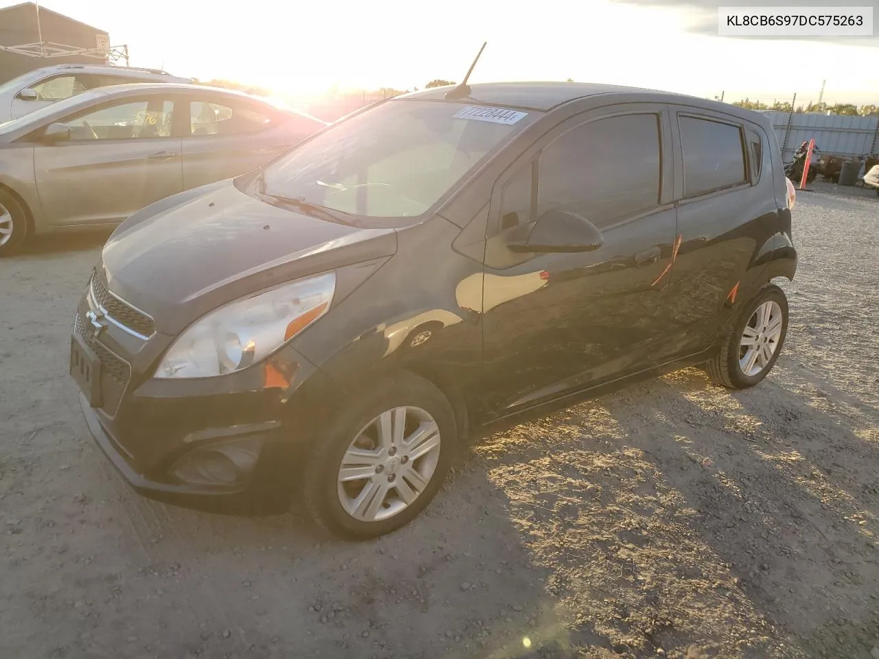 2013 Chevrolet Spark Ls VIN: KL8CB6S97DC575263 Lot: 77228444