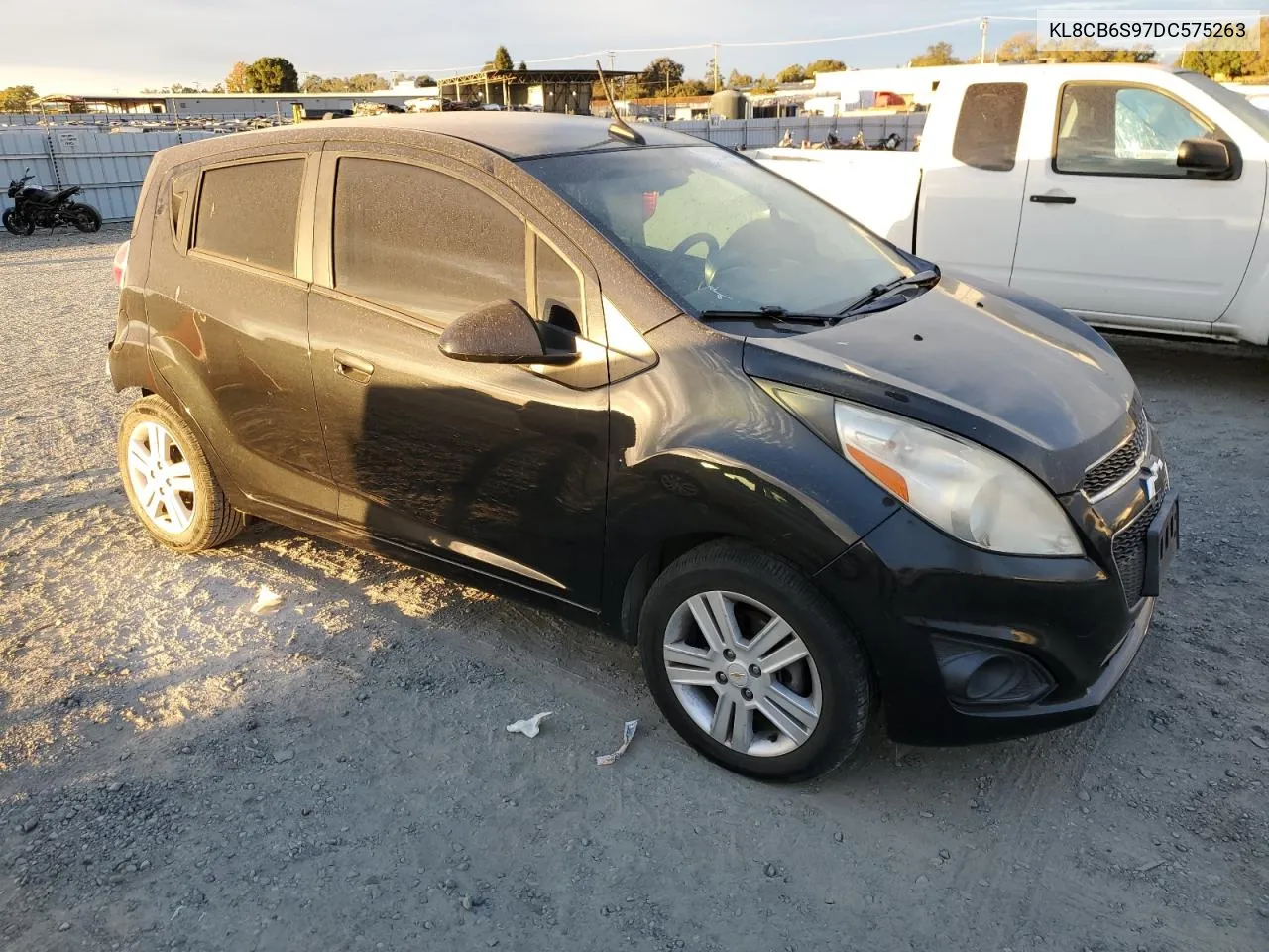 2013 Chevrolet Spark Ls VIN: KL8CB6S97DC575263 Lot: 77228444